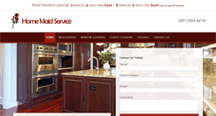 Desktop Screenshot of homecleaning-gaithersburg.com