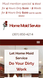 Mobile Screenshot of homecleaning-gaithersburg.com