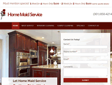 Tablet Screenshot of homecleaning-gaithersburg.com